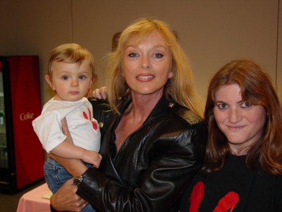 Sybil Danning with KJ and ilana